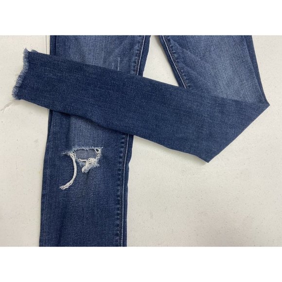 HUDSON Natalie Mid Rise Skinny Jeans Blue Size 25 MSRP $195 - Picture 5 of 5